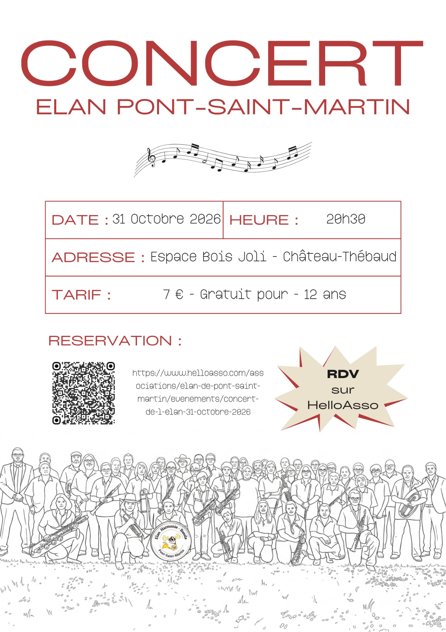 Concert à Château-Thébaud